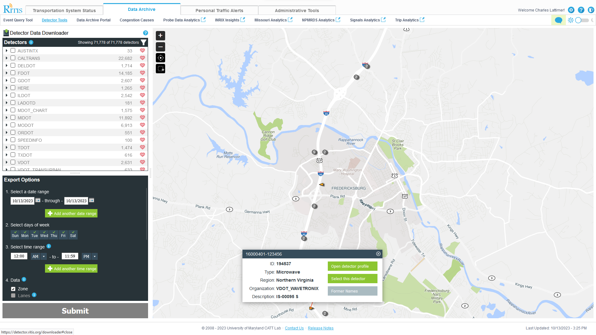 RITIS Tool Catalog | Regional Integrated Transportation Information System